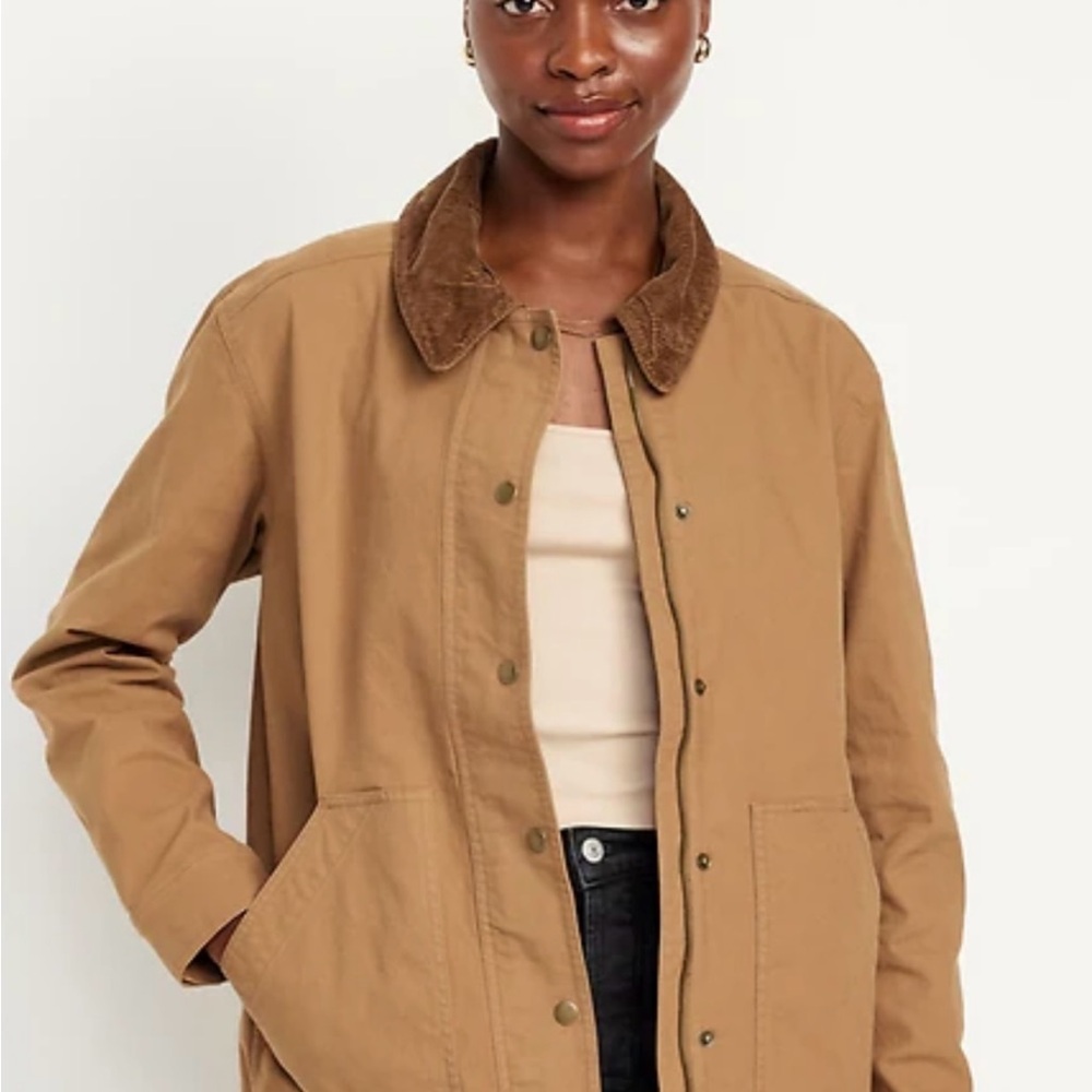 Old Navy Women's Brown Barn Jacket NWT